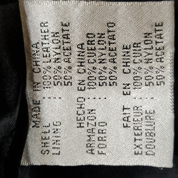 Siena Studio leather vest women's size medium black gold zippers lined pockets - Picture 7 of 9